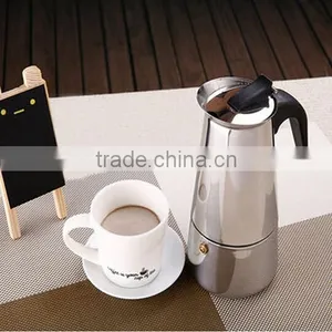 300ml Stainless Steel Coffee Maker Pot / Stainless Steel Hot Pot / Moka Espresso Latte Percolator Stove thumbnail-3