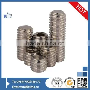 Hexagon Socket Set Screws With Flat Point DIN913 thumbnail-1