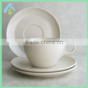 White Drinking Melamine Cups ,100% Melamine Cups With Saucer,Food Safty thumbnail-1