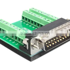 D-Sub DB37 Pin Male Terminal Block Connector thumbnail-1