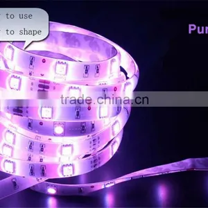 LED Colorful Light Strip 5050 SMD 12V 30 Lights RGB Lights Strips (waterproof) 5 m 150 Lights +44-key Controller +power Supply thumbnail-1