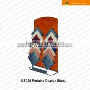 Double Rows Slope Ceramic Tile Display Rack /laminate Flooring Display Rack -CE029 thumbnail-1
