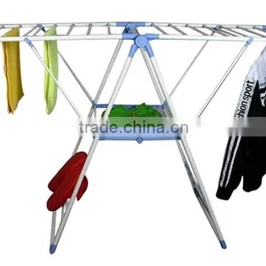 Metal Clothes Drying Rack With Foldable Design thumbnail-1