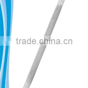 Double End Pusher Stainless Steel One Side Straight Flat Edge and Other Flat Round Edge 12 cm thumbnail-1