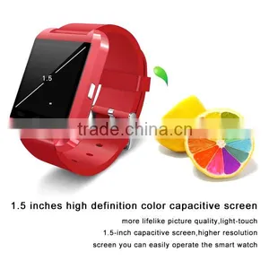 u8 Bluetooth Smart Wrist Watch Mobile Phone Dubai,smartwatch u8 Pro Android Watch Phone Download and Install App +anti-lost thumbnail-1