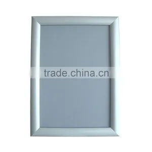Aluminum Snap Frame for Poster 8 1/2 x 11 Inches, 25mm Profile, Color Silver thumbnail-3