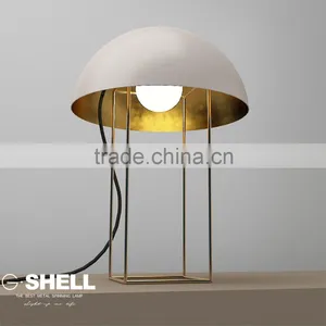 Fancy Half Round Study Room Lighting Table Lamp for Reading thumbnail-3