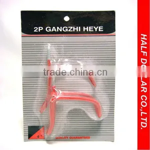 2pcs Metal Hooks,Hooks With Screw For One Dollar Item thumbnail-1