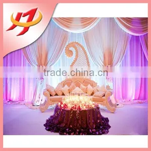 100% Polyester Solid Dyed Duchess Pure Satin Silk Fabric Wedding Decoration thumbnail-2