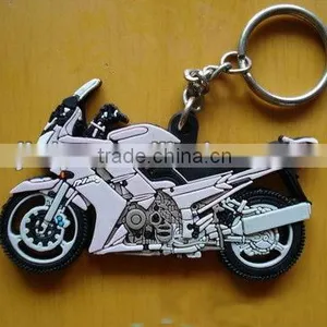 Promotional Moto Soft Pvc Keyring thumbnail-1