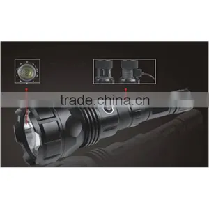 2016 NEW Rechargeable Aluminium Led Flashlight/USB INPUT &OUTPUT thumbnail-2