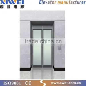 High Quality Famous Brand XIWEI Best-selling 800kg-1000kg , 1.0m/s-1.75m/s Full View and Outdoor Glass Panoramic Elevator thumbnail-6