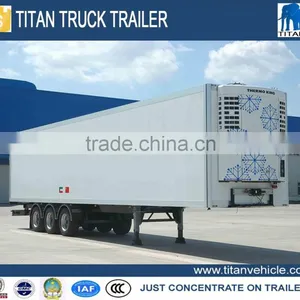 China New Refrigerated Cargo Trailer Meat Fish Transport Refrigerated Cargo Van 4*2 Refrigerated Carrier thumbnail-1