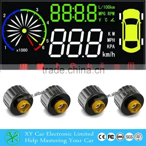 3 Inch Car Obd2 HUD Display the Speed Engine Water Temperature Voltage(XY-HUD204) thumbnail-1