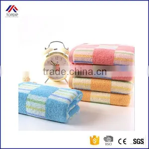 Colored Check Home Gift Face Towel thumbnail-1