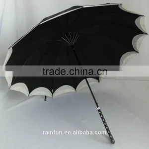 Japanese Style Beautiful 14 Ribs Umbrella for Wholesale thumbnail-1