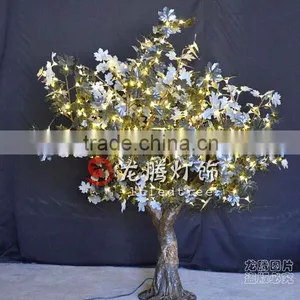 Black Led Maple Tree Garden Decoration,led Tree Spot Light thumbnail-1
