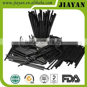 2016 Black Single Hole Coffee Stirrer Straw thumbnail-1