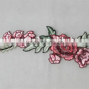 Pretty as Picture Rose Embroidery Printing Patch for Chinese Style Straight Skirt thumbnail-5