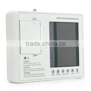 Portable Digital 3-channel Color Electrocardiograph ECG EKG thumbnail-5