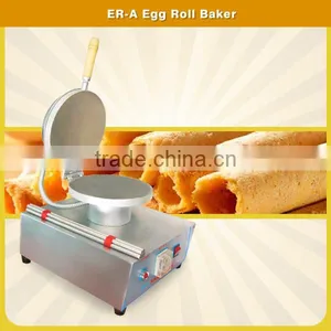 High Efficiency Single Pan Egg Roll Baker, Egg Roll Making Roller Machine thumbnail-2