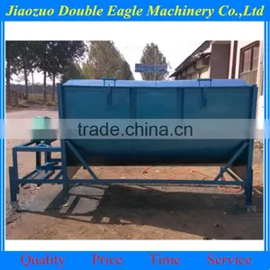 Horizontal Mixing Machine for Chickien Feed/ Horizontal Cattle Feed Mixer With Screw for Sale thumbnail-1