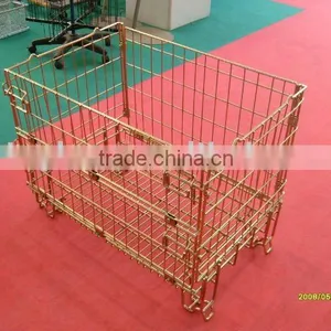 Collapsible and Foldable Wire Mesh Basket thumbnail-1