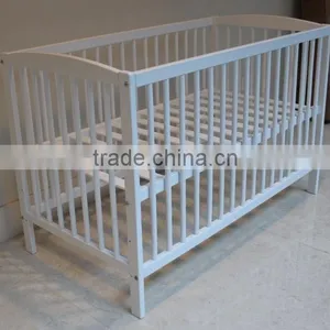 European Style Wooden Baby Cot Prices thumbnail-3
