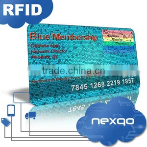 CR80 Size Customized Printable Magnetic Stripe PVC Membership Card thumbnail-2