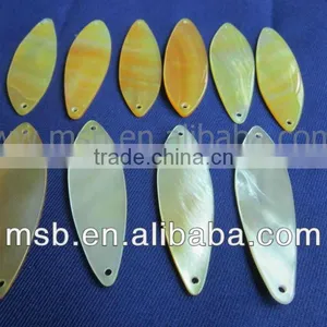 NEW Natural Colorful Mother of Pearl Shell Fishing Spoon Lures thumbnail-1