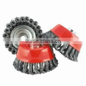Twist Knot Steel Wire Cup Brush thumbnail-6