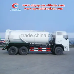 20m3 Dongfeng Kinland Vacuum Sewage Suction Truck of Competitive Price for Sale thumbnail-2