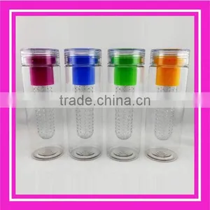 2014 Newest Water Bottle With Fruit Infuser & Fruit Infuse Bottle thumbnail-1