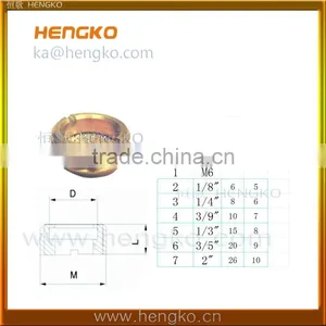 Sintered Brass Flat-top Muffler thumbnail-2