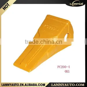 PC200-4 Backhoe Bucket Teeth, PC200 Excavator Bucket Teeth thumbnail-1