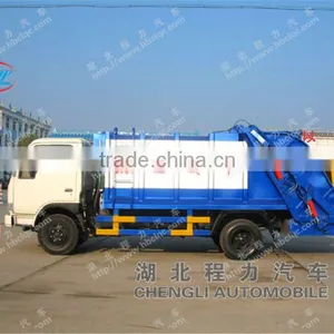 Dongfeng Big Compressing Garbage Truck for Sales thumbnail-3