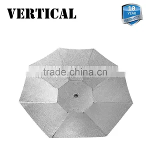 Hydroponics Indoor Growing Vertical / Horizontal Umbrella Shape Parabolic Grow Light Reflector thumbnail-1
