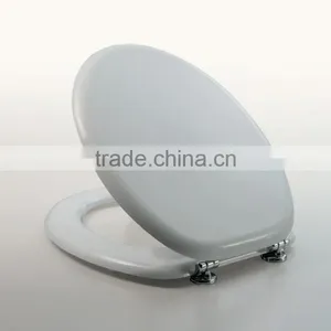Round Compression Moulded Toilet Seat, Round MDF Toilet Seat Cover, Compression Moulded Wood Toilet Seat thumbnail-1