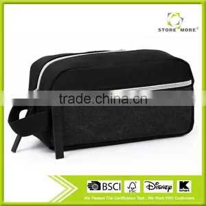 Store More Simple Rectangle Canvas Shaving Toiletry Organizer Kit thumbnail-1