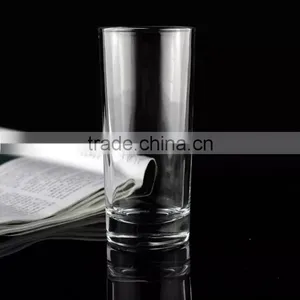 Straight Round Drinking Glass Cup thumbnail-4