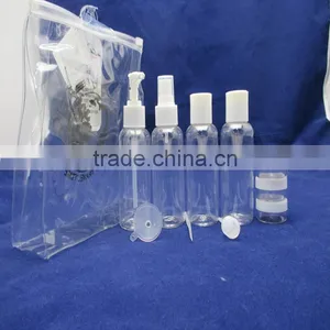 10pcs Traveling Bottle Sets Transparent Bottle Sets for Women thumbnail-2