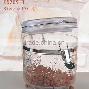 Small Canister w/ Flowers thumbnail-1