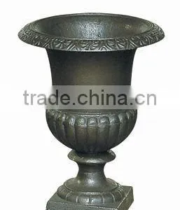 Cast Iron Clay Garden Flower Pot thumbnail-1