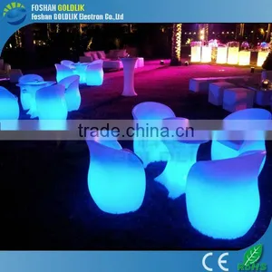 CE RoHS Waterproof Rechargeable Battery Led Bar Counter/led Bar Table/led Lighted Furniture thumbnail-1
