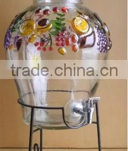 Hand Painted Coloured Water Dispenser thumbnail-1