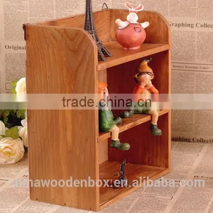 2016 Refined Desktop Mini Wooden Storage Bins Custom Printed Wood Bins Cheap and Nice Desktop Mini Wood Boxes thumbnail-1