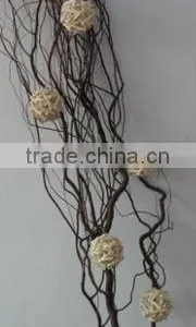 Dried Willow Crafts/willow Ball /dragon Willow Crafts for Indoors Decoration(new Product) thumbnail-1