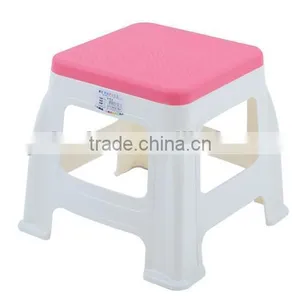 Square Plastic Stool Kid Stool thumbnail-1