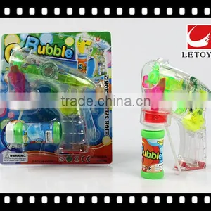Factory Supply Musical Eco-freindly Flashing Bubble Gun With 4 Lights thumbnail-1