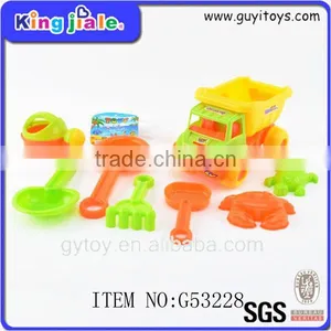 Popular Plastic Sand Beach Garbage Truck Toy , Plastic Tow Truck Toy , Cleaning Truck Toy thumbnail-1